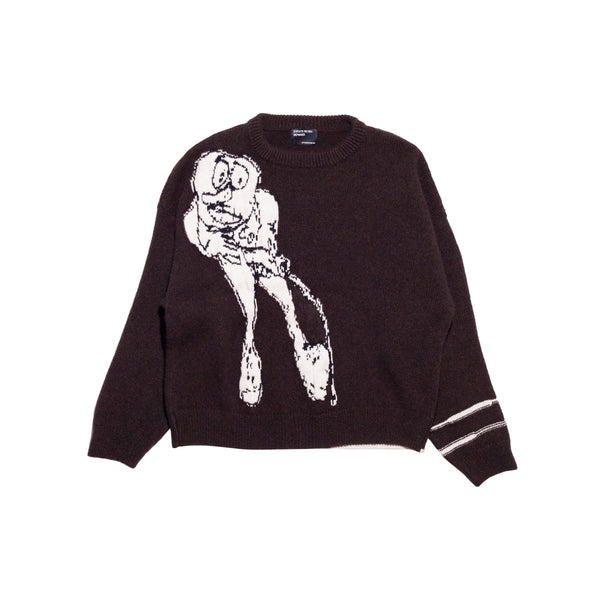 Jean D. Sweater (Brown/Ivory/Black)