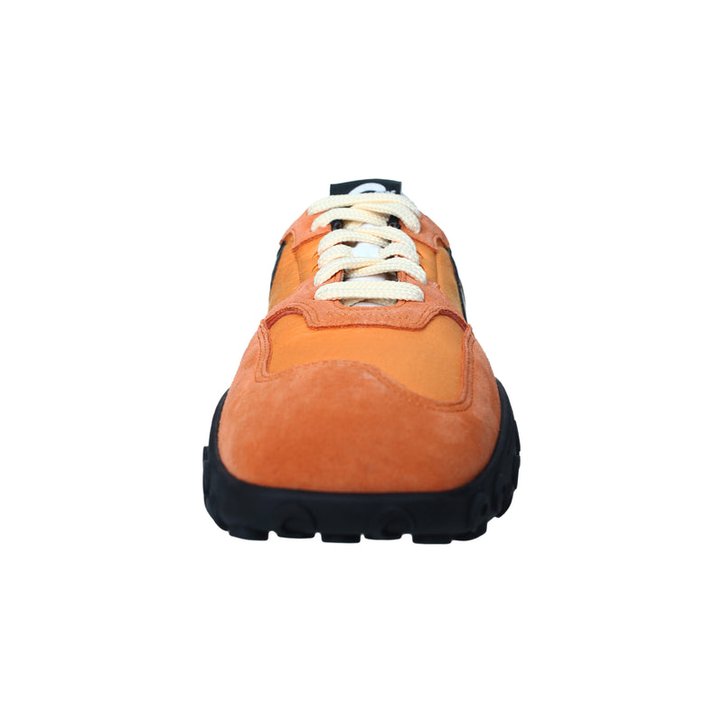 Women's Regenerated Moire Low-Top Sneakers (Orange)