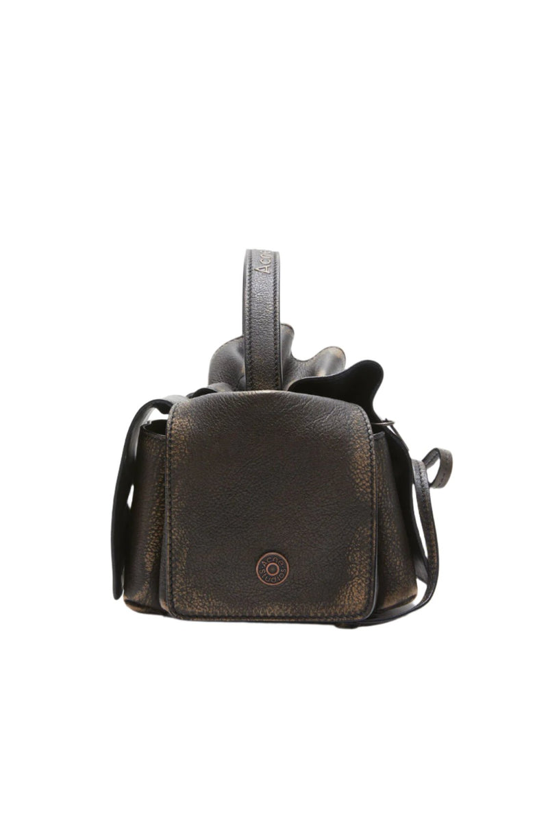 Multipocket Mini Bag (Dark  brown/beige)