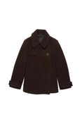 Wool Duffle Coat (Dark Brown)