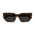 Strong Cat Eye Shape Sunglasses (Havana/Grey)