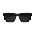 Strong Cat Eye Shape Sunglasses (Black)