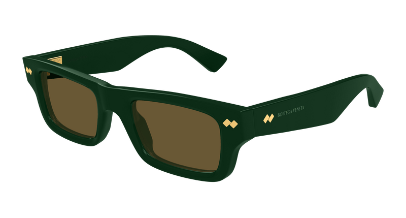 Dizzy Square Sunglasses (Green)