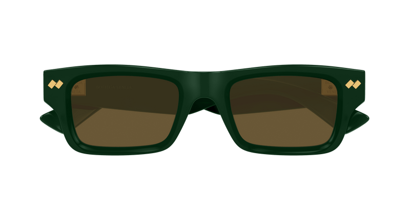 Dizzy Square Sunglasses (Green)
