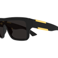 Pantoscopic Angle Sunglasses (Black/Grey)