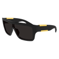 Pantoscopic Angle Sunglasses (Black/Grey)