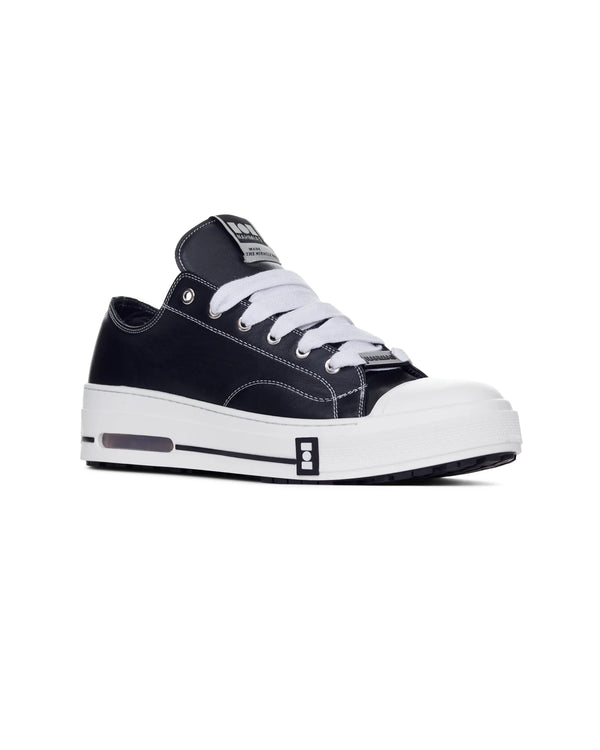 Five-O Leather Sneakers (Black)