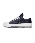 Five-O Leather Sneakers (Black)