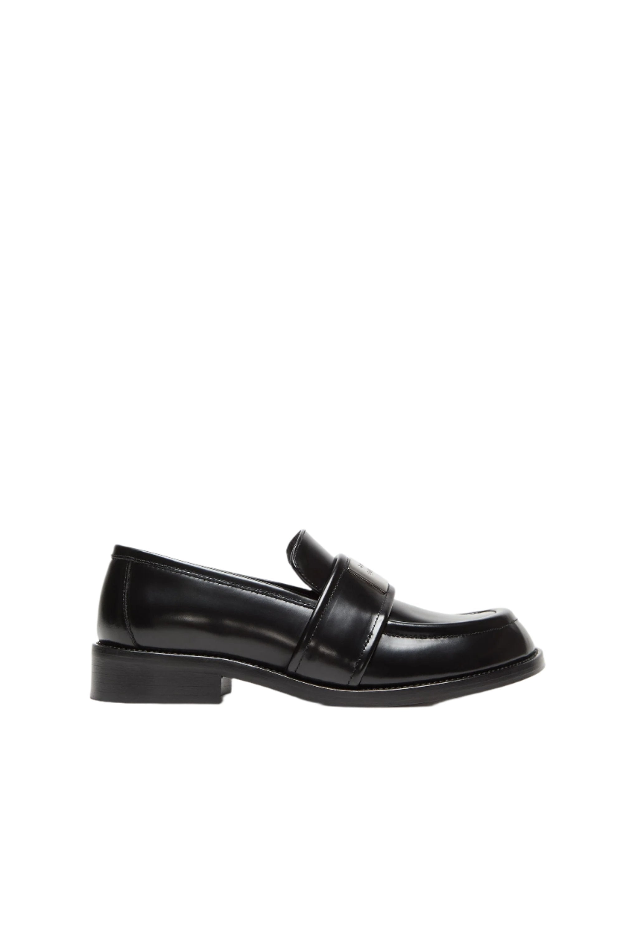 Leather Loafers (Black)