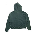 Classic Logo Zip Up Hoodie (Forest Green)