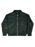 Painter's Wives Leather Library Jacket (Dark Green)