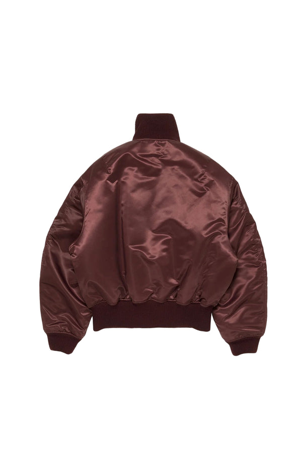 Technical Bomber Jacket (Burgundy)
