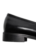 Men's Leather Loafers (Black)