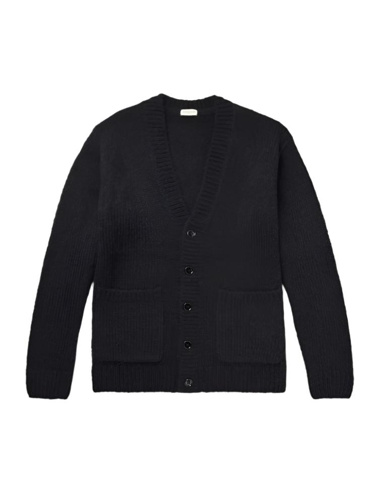 Mounia V-neck Cardigan (Black)