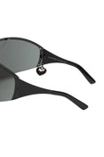 Metal Frame Sunglasses (Black)