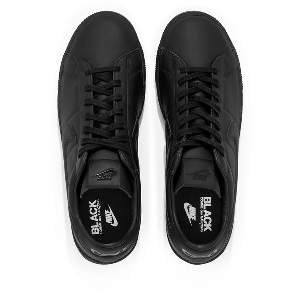 CDG x Nike Tennis Womens Sneakers (Black)