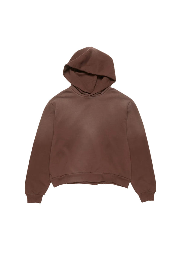 Logo Hooded Sweater (Chocolate Brown)