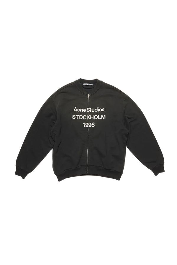 Zip Sweater Logo (Black)
