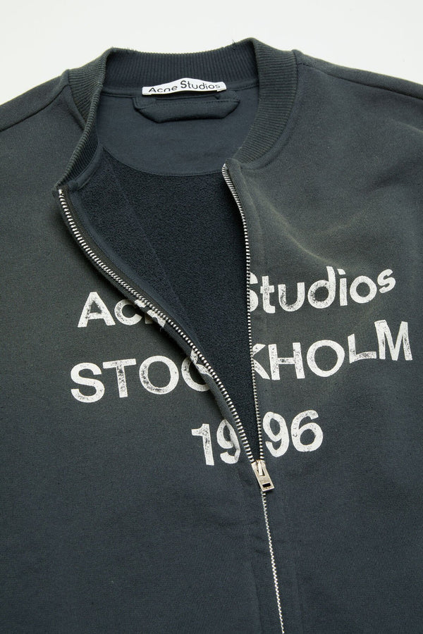 Zip Sweater Logo (Black)