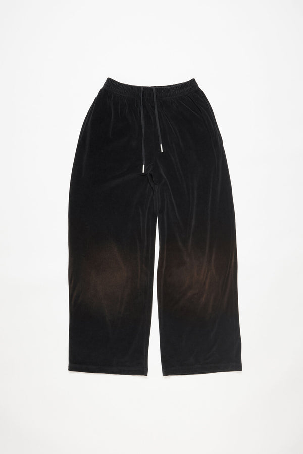 Velour Sweatpants (Black)