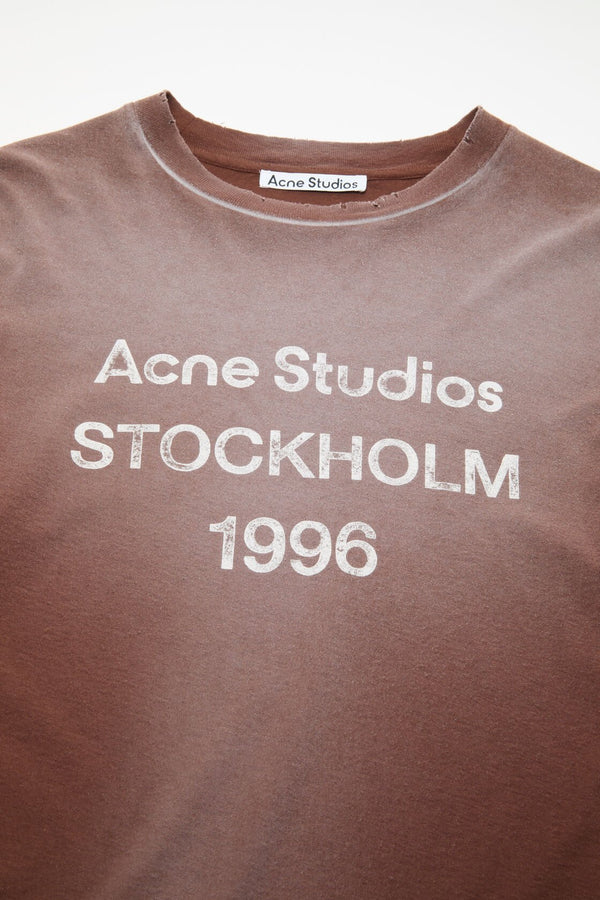 Logo 1996 Long Sleeve T-Shirt (Chocolate Brown)