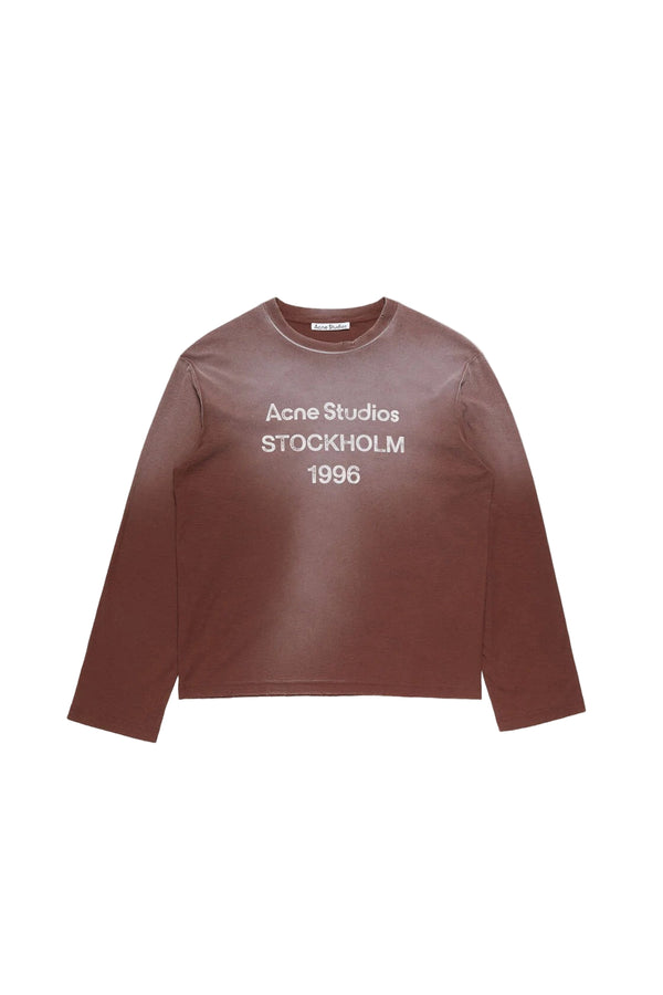 Logo 1996 Long Sleeve T-Shirt (Chocolate Brown)