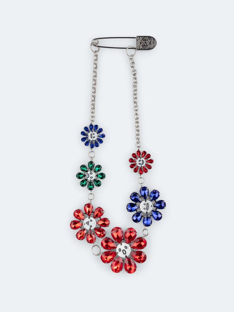 Crazy Daizy Necklace (Multicolor)