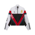 x Willy Chavarria CDM Woven Track Jaclet (White/Black)