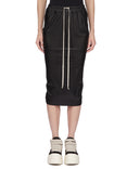 Pull On Pillar Skirt Knee (Black)