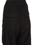 Double Cargo Jumbo Belas Pants (Black)