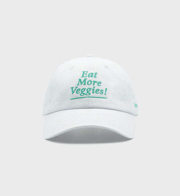 Eat More Veggies Hat (White)
