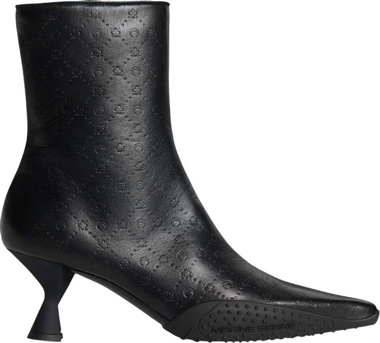 Leather Ankle Boots (Black)