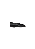 Women's Flat Piped Slippers (Black/Dark Chocolate)