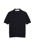 Women’s Wool Polo Shirt (Black)