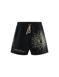 Flame Yang Shorts (Black)
