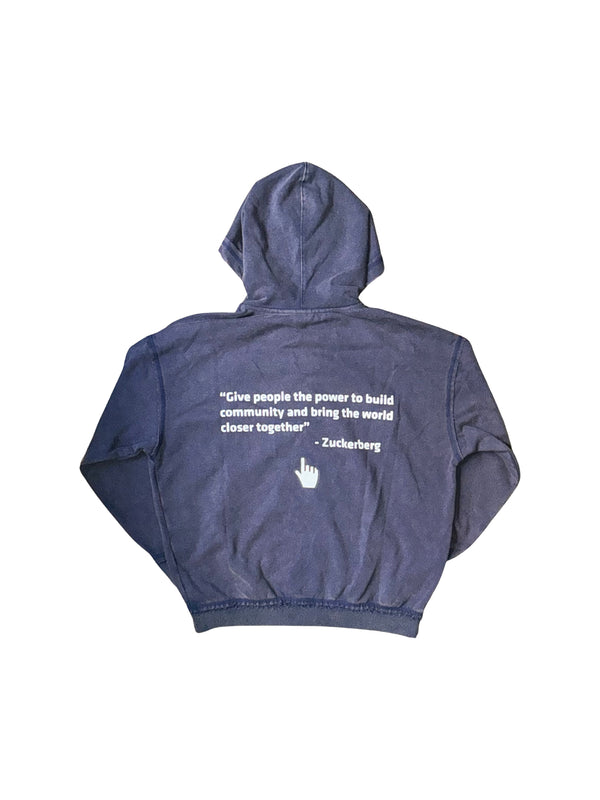 Zuckerberg Zipup (Blue)