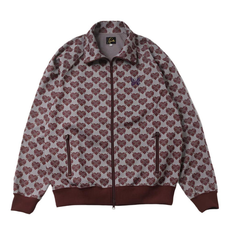 Needles Track Jacket - Poly Jq. (Heart Print)