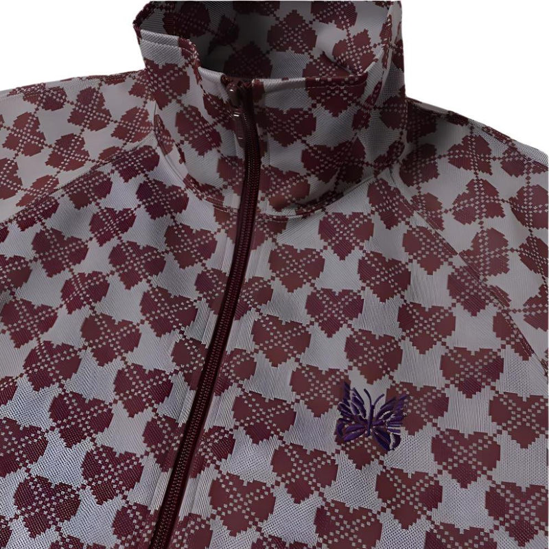 Needles Track Jacket - Poly Jq. (Heart Print)