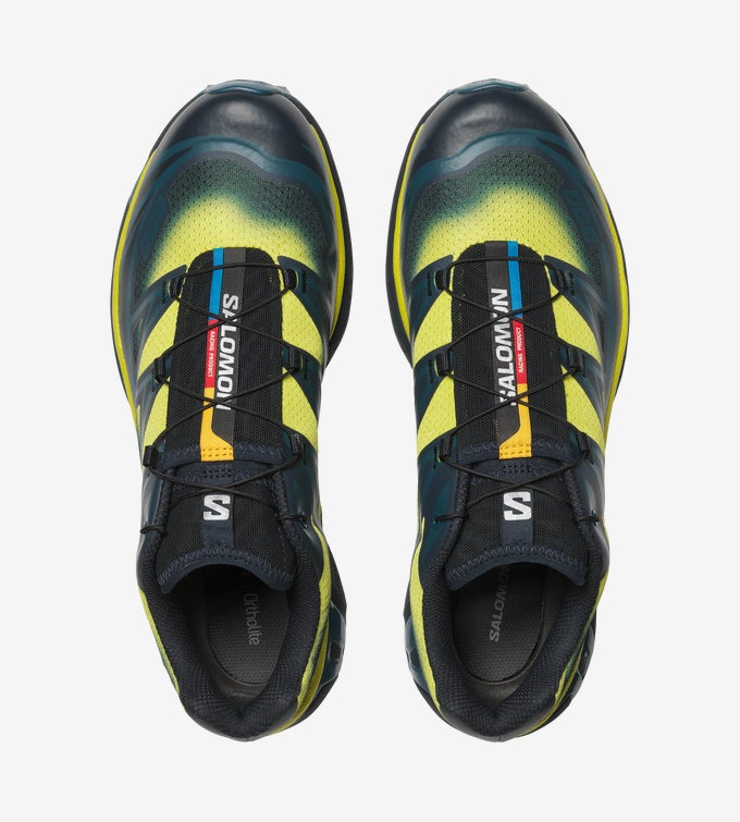 XT-6 Skyline Sneakers (Carbon/Sunny Lime/Sulphur)