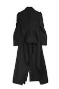 Unbalanced Coat (Black)