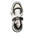 Keith Low-Top Sneakers (Black/White)