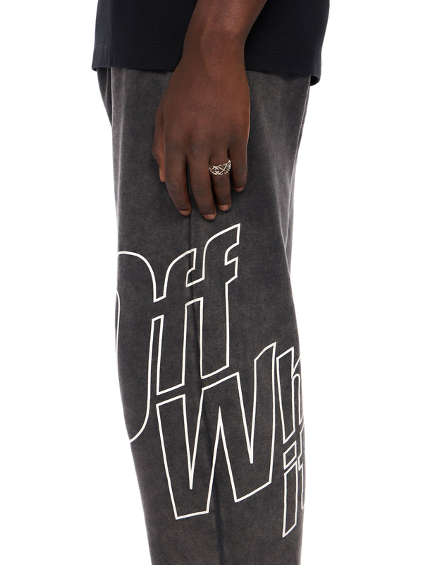 Outline Arrow Sweatpants (Vintage Black)