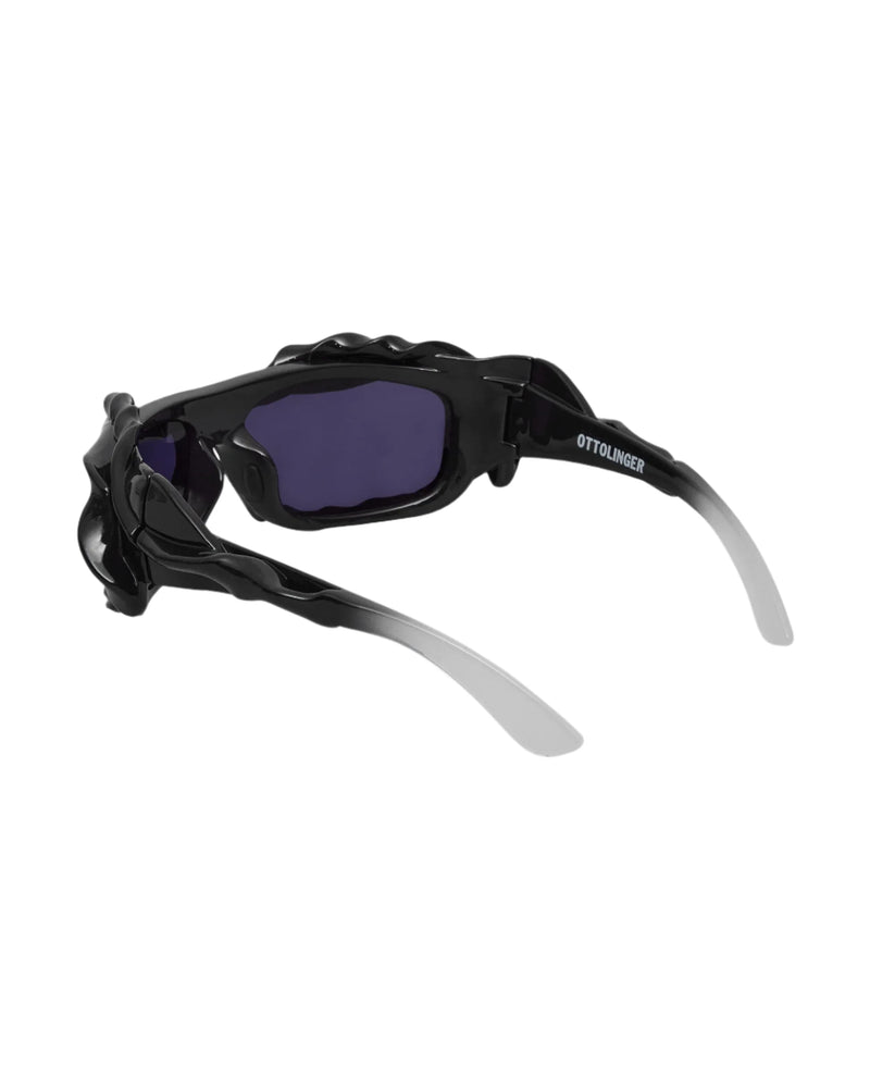 Twisted Sunglasses (Blue/Black)