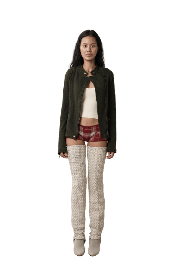 Tartan Shorts (Red/Grey)