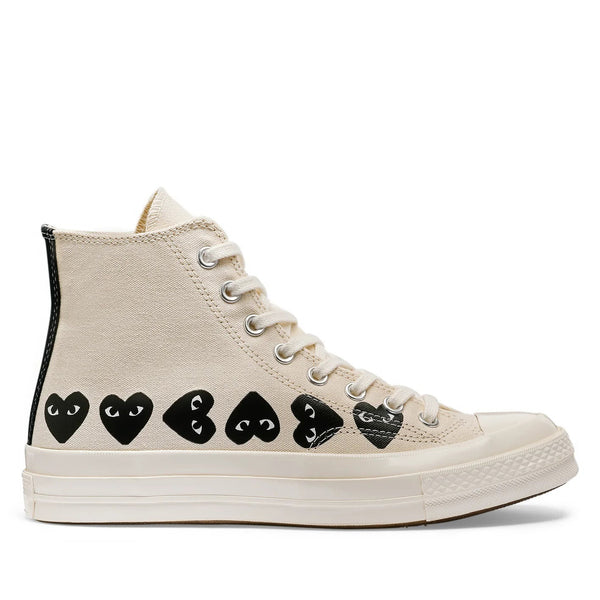 Converse Multi Heart Chuck 70 Hi (Milk)