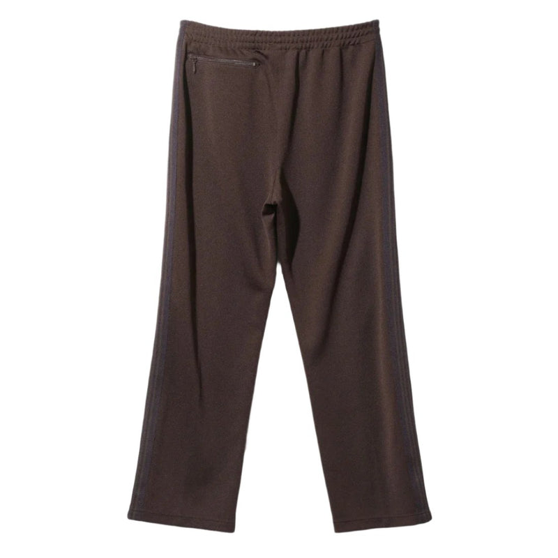 Track Pants - Poly Smooth (Dark Brown)