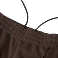 Track Pants - Poly Smooth (Dark Brown)