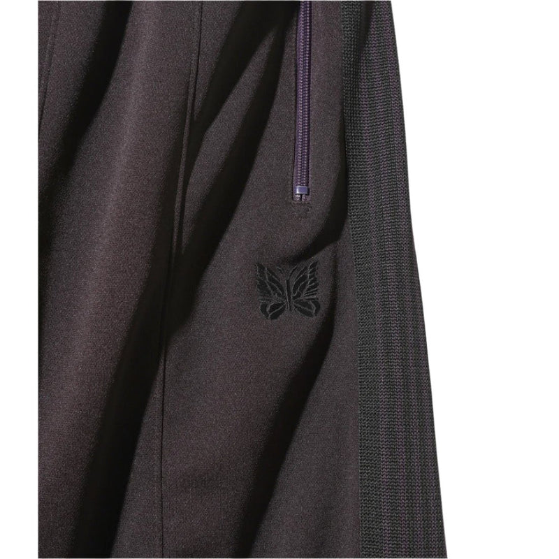 H.D.	Track Pants -	Poly Smooth (Dark Purple)