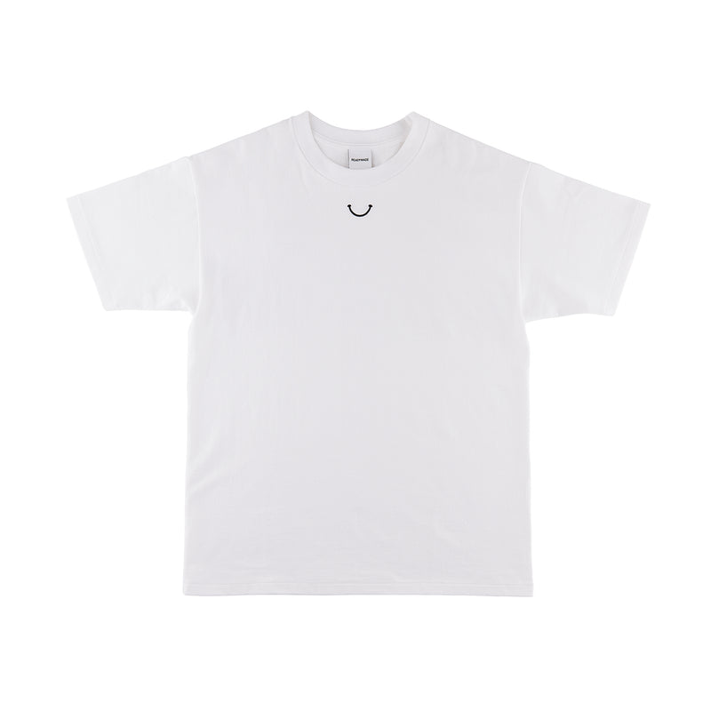 Smile Cotton T-shirt (White)