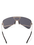Tower Sunglasses (Silver Temple/Black)